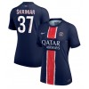 Paris Saint-Germain Milan Skriniar #37 Heimtrikot 2024-25 Kurzarm